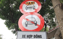 Hà Nội dỡ biển cấm taxi trên nhiều tuyến phố