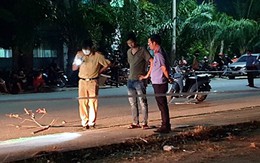Kiểm sát hiện trường thanh niên bị đuổi đánh, tông cột đèn tử vong