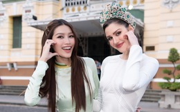 Người đẹp Brazil - đương kim Miss Grand diện áo dài so kè nhan sắc với Thiên Ân, Quỳnh Châu