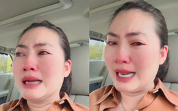 Ngọc Lan khóc nức nở trên livestream, lo sợ mất hàng tỷ đồng