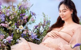 Bà xã Cường Đô La khoe nhan sắc cuốn hút khi mang thai lần 2
