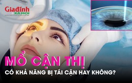 Mổ cận rồi có bị cận lại nữa hay không?