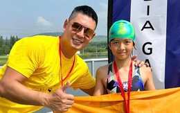 Con gái diễn viên Bình Minh giành 3 huy chương bơi lội tại Thái Lan