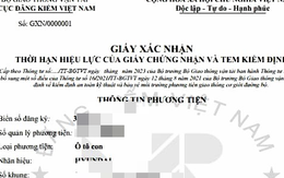 Những điều cần biết về giấy xác nhận kéo dài thời hạn đăng kiểm