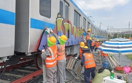Nghi vấn kẻ vẽ bậy ở metro số 1 TPHCM là người nước ngoài