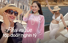 Phu nhân tập đoàn nghìn tỷ gây "sốt" khi lấy túi xách hàng trăm triệu đựng bỉm cho con, hiếm hoi tiết lộ góc biệt thự xa hoa