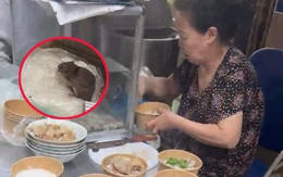Vụ chuột cống "ngồi" chễm chệ trên túi bún ở Hà Nội: Buộc đóng cửa đối với quán ăn vỉa hè vi phạm