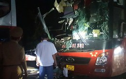 Bình Phước: 2 xe khách giường nằm va chạm khiến 3 người thương vong