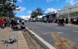 Bắt tài xế xe tải tông chết hai nam sinh viên ở Đà Lạt