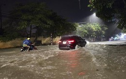 Điện Biên: Mưa lớn kéo dài, nhiều tuyến đường bị ngập sâu