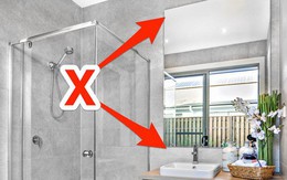7 lỗi thiết kế nên tránh nếu muốn sử dụng phòng tắm lâu dài