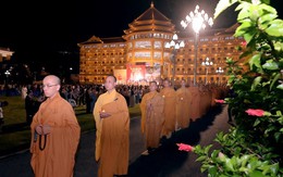 Hàng trăm tăng, ni sinh tham gia đại lễ Vu Lan tại Học viện Phật giáo Việt Nam