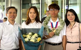 Gia đình Hà Nội liên tiếp nhận tin 2 con đạt Huy chương Vàng Olympic quốc tế
