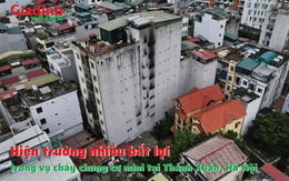Hiện trường nhiều bất lợi trong vụ cháy chung cư mini tại Thanh Xuân, Hà Nội