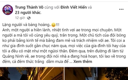 MC Thành Trung xót xa kể chuyện vợ con của bạn thân qua đời trong vụ cháy chung cư mini ở Hà Nội