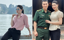 Nhan sắc vợ cũ 'cắm sừng' Việt Anh trong 'Cuộc chiến không giới tuyến'