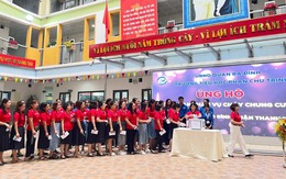 Hành động đẹp của hàng vạn học sinh, giáo viên quận Ba Đình khi quyên góp ủng hộ các gia đình nạn nhân trong vụ cháy