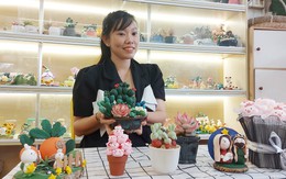 Bỏ công việc văn phòng về 'nặn đất', cô gái đút két bộn tiền