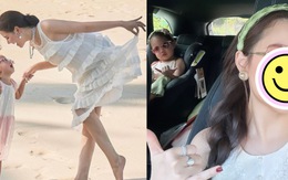 Sau 2 năm giấu kín, nữ diễn viên Vbiz lần đầu khoe trọn gương mặt con gái trên mạng xã hội