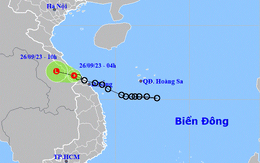 Thời tiết hôm nay 26/9: Áp thấp nhiệt đới vào đất liền gây mưa rất lớn, bao nhiêu điểm bị ảnh hưởng?