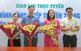 Giao lưu trực tuyến: Các mô hình lồng ghép truyền thông dân số, chăm sóc sức khoẻ sinh sản tại địa phương