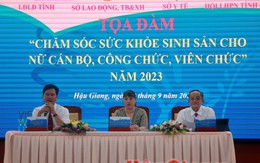 Hậu Giang: Tọa đàm về chăm sóc sức khỏe sinh sản cho nữ cán bộ viên chức