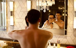 Cận cảnh phòng tắm từng gây nhiều tranh cãi của NTK Thái Công và bạn trai
