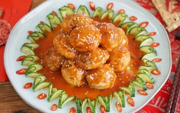 Món ngon đón Tết: Nấm nhồi thịt sốt cà chua