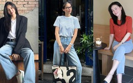 Mặc quần jeans đẹp như mỹ nhân Việt trong mùa thu