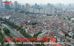 Diễn biến giá chung cư tại Cầu Giấy những tháng cuối năm 2024