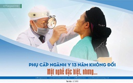 Phụ cấp ngành y 13 năm không đổi (1): Một nghề đặc biệt, nhưng...