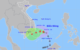 Tin bão mới nhất: Bão số 10 tiến về vùng biển Nam Trung Bộ, nơi nào tâm điểm mưa to?