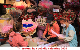 Thị trường hoa, quà tặng ngày Valentine 2024 rơi vào ngày mùng 5 Tết có gì đặc biệt? 