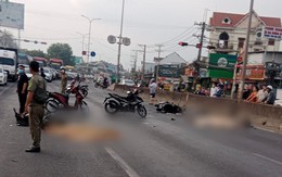 Hai xe máy va chạm trên quốc lộ 51, 2 người tử vong