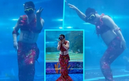 Chàng tiên cá bỗng hot rần rần tại Trung Quốc, thành hiện tượng sau một đêm nhờ vũ điệu lắc bụng 'bằng cả tính mạng' khiến dân mạng cười ngất