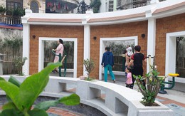 Giếng làng ở trung tâm Hà Nội được 'hô biến' thành khu vui chơi thu hút người dân