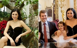 Hoa hậu Việt thành ảo thuật gia, 10 năm không đăng ký kết hôn vẫn hạnh phúc, làm chủ biệt thự 10.000m2