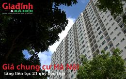Giá chung cư Hà Nội tăng liên tục 21 quý liên tiếp