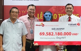 Giải Jackpot 2 'khủng' nhất nhì lịch sử Vietlott gần 70 tỷ đã chính thức có chủ ngày cuối tuần