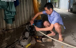 Chỉ được cấp nước buổi sáng, dân Hà Nội không dám tắm giặt, canh từng giờ bơm