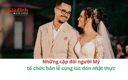 Những cặp đôi người Mỹ tổ chức hôn lễ cùng lúc đón nhật thực