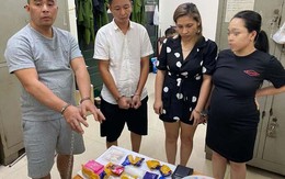 Bắt quả tang thai phụ 8 tháng sử dụng ma tuý ở Hà Nội