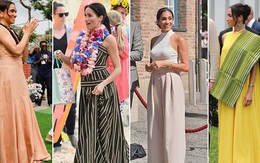 Lý do Meghan luôn chọn những chiếc váy và mẫu quần dài quét đất che kín chân dù khá bất tiện