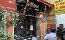 Vụ cháy nhà trọ ở Trung Kính: Cảnh sát dùng thang dây cứu được 7 người