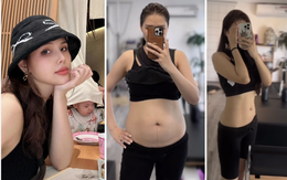 'Phu nhân hào môn' Phanh Lee hài hước khoe hành trình giảm 10 kg sau khi sinh con thứ 2
