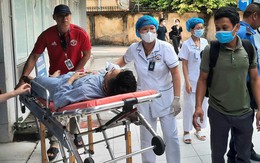 3 bệnh nhân trong vụ cháy nhà trọ chuyển lên BV Bạch Mai, 1 người được đưa thẳng lên phòng ICU