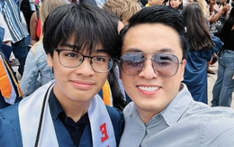 Lam Trường xúc động khi con trai đầu tốt nghiệp trung học tại Mỹ