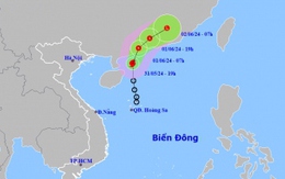 Bão số 1 giật cấp 10, đang hướng về phía Quảng Đông (Trung Quốc)