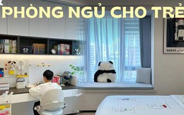 Căn phòng ngủ kiêm phòng học rất lý tưởng nhất dù chỉ 18m2 vẫn thoáng đãng