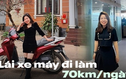 Bà mẹ 3 con mỗi ngày đi làm với quãng đường 2 chiều gần 70km nhưng vẫn thấy hạnh phúc vì 'sống ở quê thích lắm'